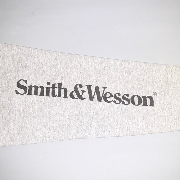 Smith & Wesson IDPA Long Sleeve Gray Tee Shirt * Med Large * Graphics on Sleeves - Picture 5 of 9